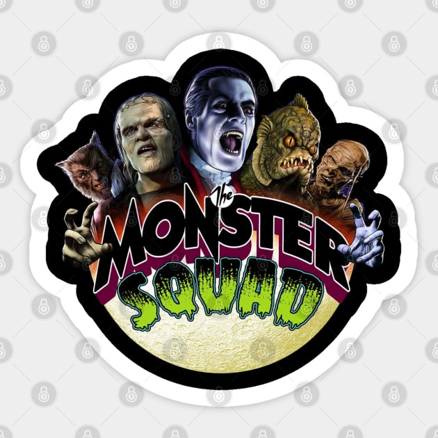Monster Squad Sticker by Jim and Them